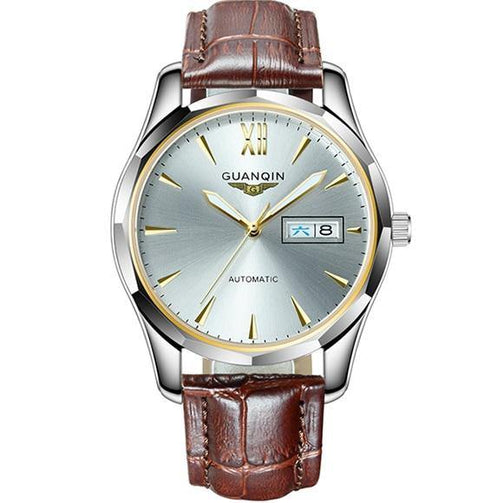 GUANQIN Sapphire Automatic Mechanical Watch men Japan NH36 Movement top brand luxury men watches waterproof Relogio Masculino Seewest