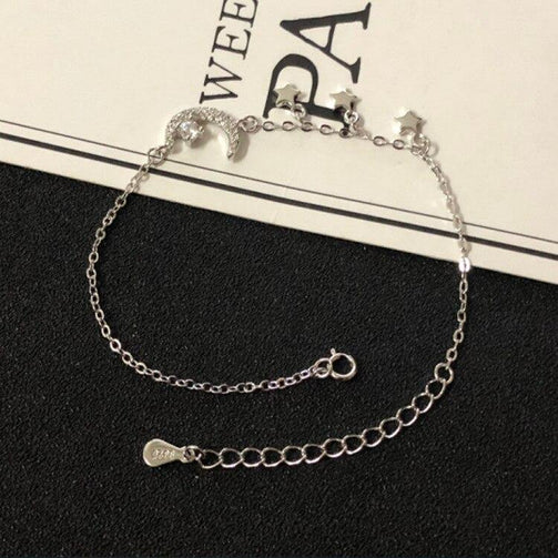 Fashion Simple Star Moon Bracelet Seewest