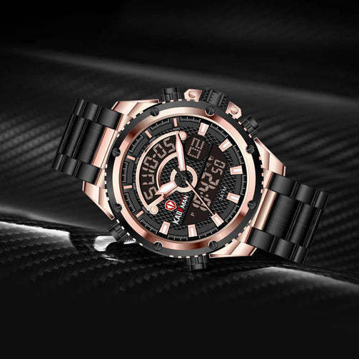 KADEMAN Mens Watches Fashion Sport Wristwatches Waterproof Dual Display Digital Watch Military Army Male Clock Relogio Masculino Seewest