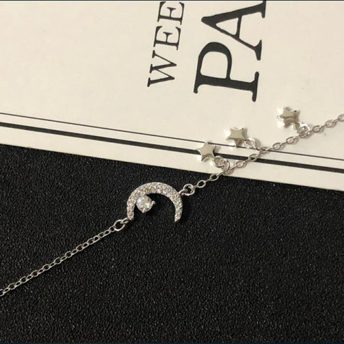 Fashion Simple Star Moon Bracelet Seewest