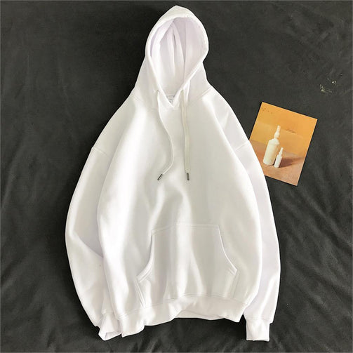 Privathinker Woman's Solid 12 Colors Korean Hooded Sweatshirts Female 2020 Cotton Thicken Warm Hoodies Lady Autumn Fashion Tops Seewest