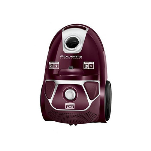Bagged Vacuum Cleaner Rowenta RO3969EA 3L 750W Easy Brush Maroon Silver Rowenta