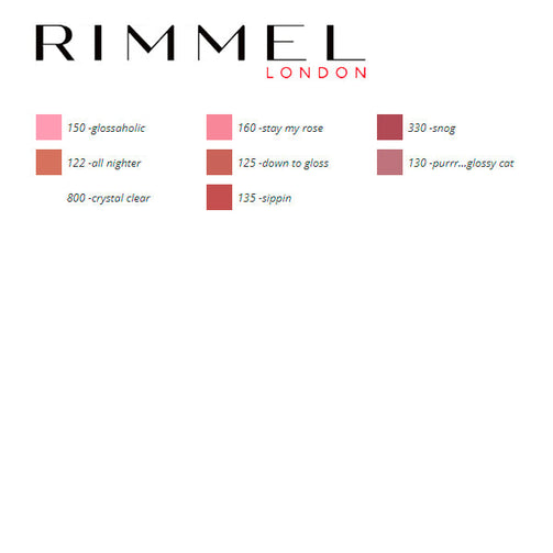 Lip-gloss Oh My Glosh! Rimmel London Rimmel London