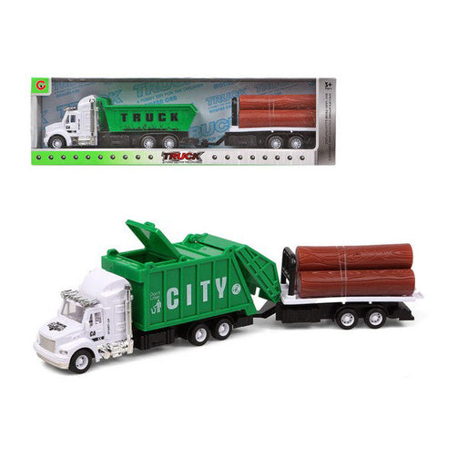 Garbage Truck Green 119190 BigBuy Fun