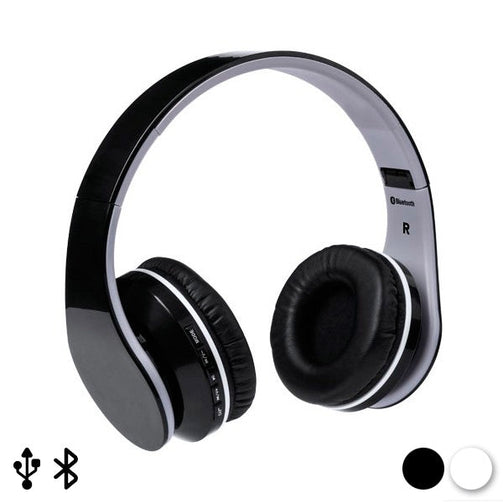 Foldable Headphones with Bluetooth 144938 BigBuy Tech