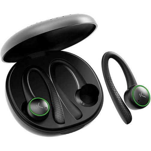 Sports Headphones with Microphone KSIX Sports Buds 400 mAh Black KSIX