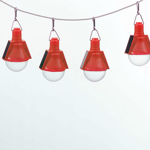 Solar Bulb (pack of 4) BigBuy Home