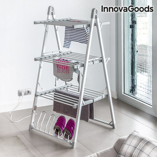 InnovaGoods Vertical Electric Drying Rack 300W Grey (30 Bars) InnovaGoods