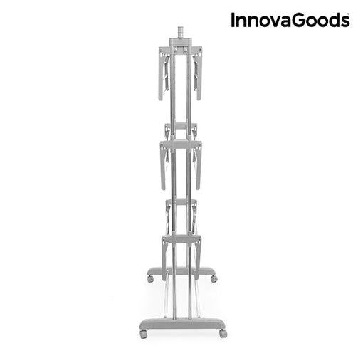 InnovaGoods Folding Rack with Wheels (18 Bars) InnovaGoods