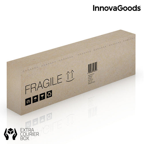 InnovaGoods Folding Rack with Wheels (18 Bars) InnovaGoods