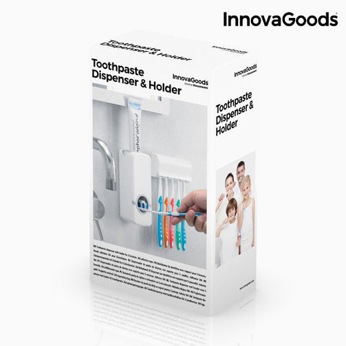 InnovaGoods Toothpaste Dispenser and Holder InnovaGoods