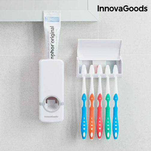 InnovaGoods Toothpaste Dispenser and Holder InnovaGoods