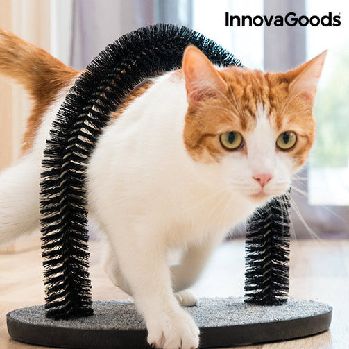 InnovaGoods Scratcher and Grooming Arch for Cats InnovaGoods