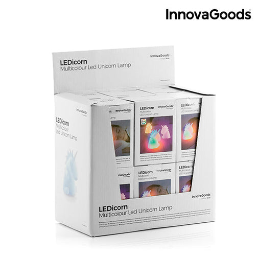 InnovaGoods LEDicorn Multicolour Unicorn Lamp InnovaGoods