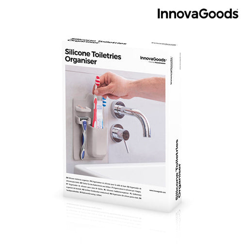 InnovaGoods Silicone Toiletries Organiser InnovaGoods