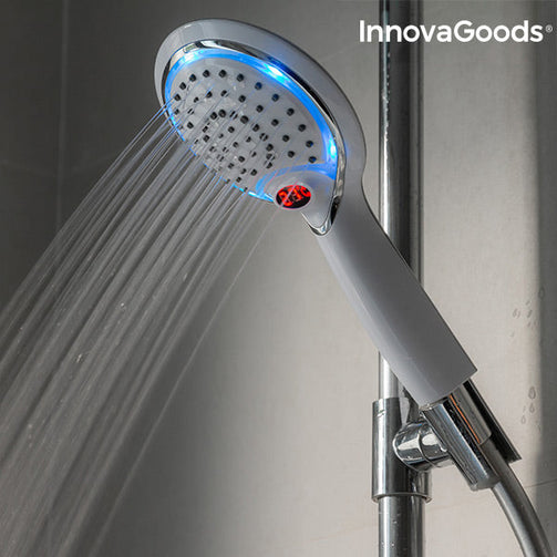 InnovaGoods LED Shower with Temperature Sensor InnovaGoods
