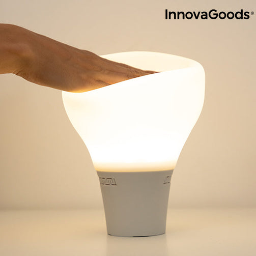 Silicone LED Touch Lamp with Speaker Silitone InnovaGoods InnovaGoods