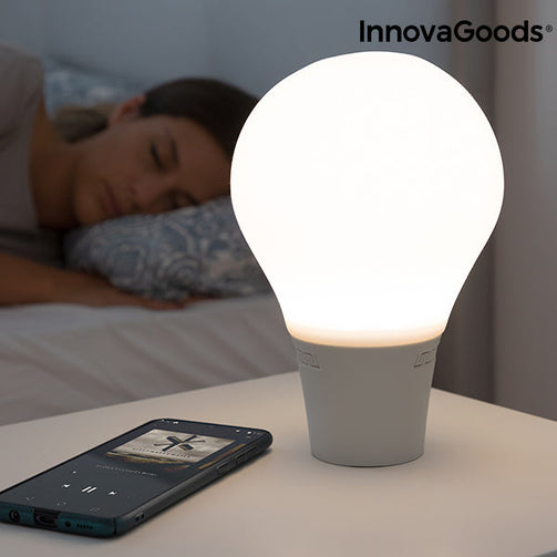 Silicone LED Touch Lamp with Speaker Silitone InnovaGoods InnovaGoods