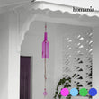 Homania Crystal Bottle Wind Chime BigBuy Home