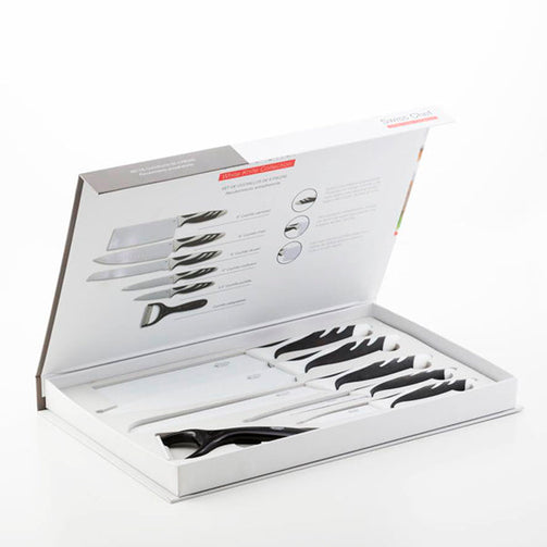 Cecotec Top Chef White C01023 Knives (6 pieces) Cecotec