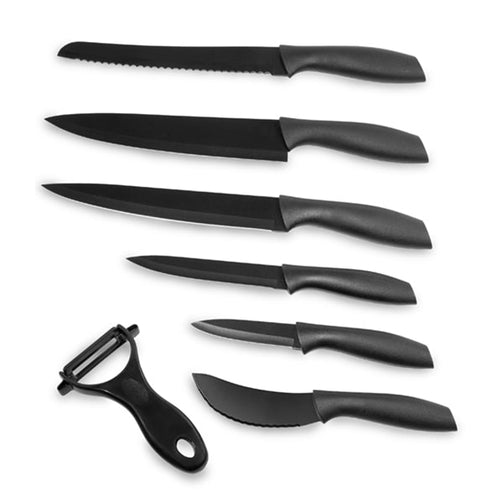 Cecotec Titanium Professional Ceramic Knives (7 pieces) Cecotec