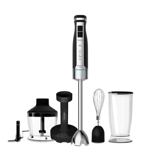 Multifunction Hand Blender with Accessories Cecotec PowerGear 1500 XL Mash Pro 1500W Stainless steel Cecotec