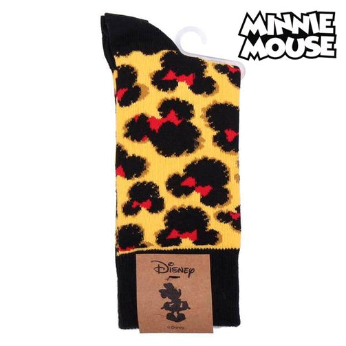 Socks Minnie Mouse Black (One size) Ocre Minnie Mouse
